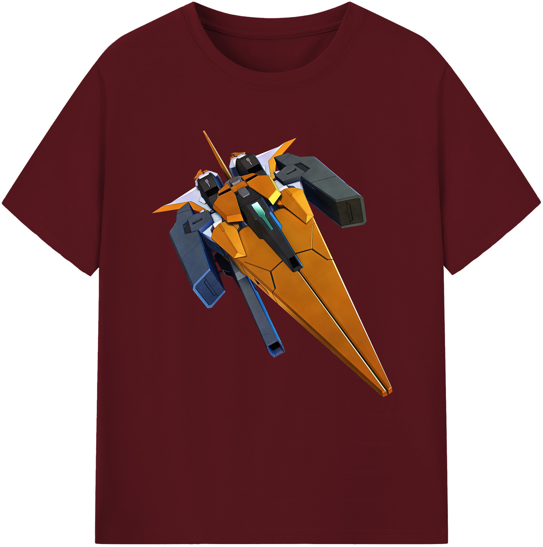 （画像用） 機動戦士ガンダム Mobile Suit Gundam 綿100％半袖Tシャツ（フロントプリント）